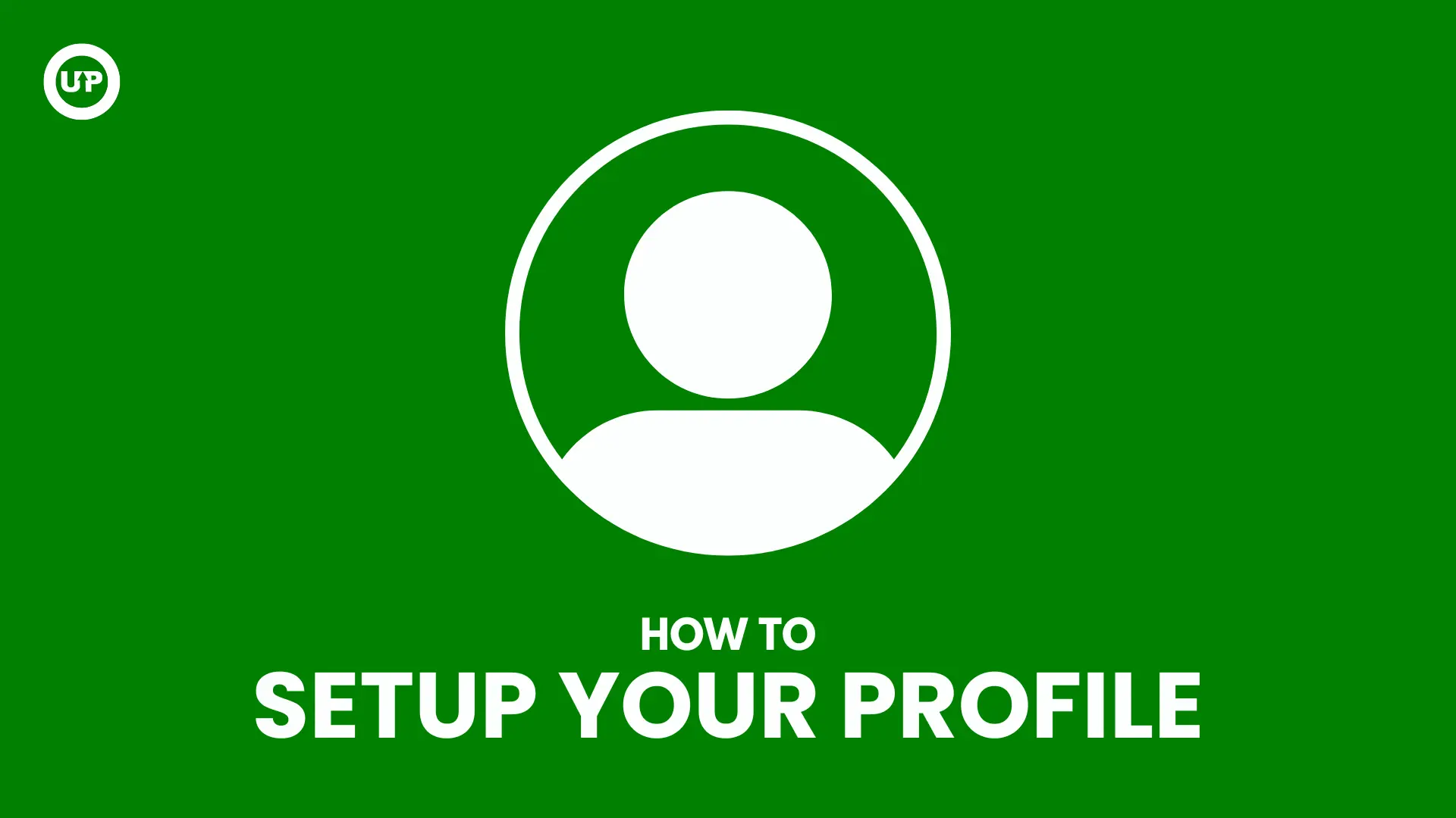 How to Setup Your Profile on Uptiers